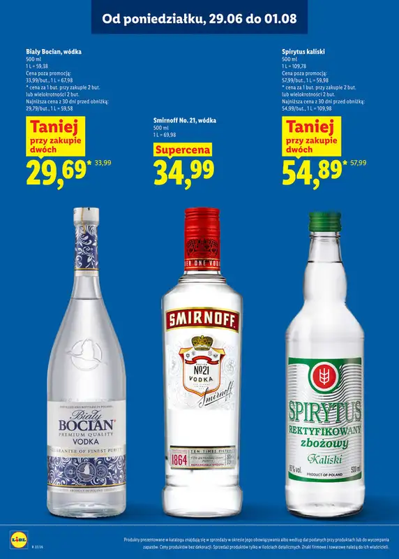 Lidl - gazetka promocyjna Katalog alkoholi mocnych od poniedziałku 29.06 do soboty 01.08 - strona 4