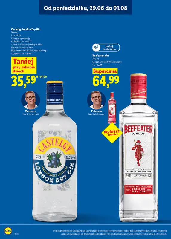 Lidl - gazetka promocyjna Katalog alkoholi mocnych od poniedziałku 29.06 do soboty 01.08 - strona 15