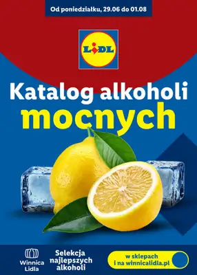 Lidl - gazetka promocyjna Katalog alkoholi mocnych od poniedziałku 29.06 do soboty 01.08
