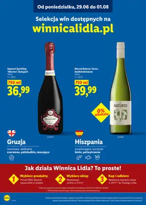 Lidl - gazetka promocyjna Karta win  do soboty 01.08 - strona 26