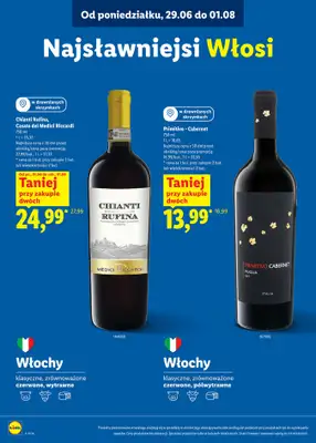 Lidl - gazetka promocyjna Karta win  do soboty 01.08 - strona 23