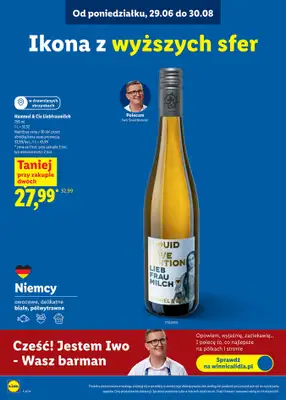 Lidl - gazetka promocyjna Karta win  do soboty 01.08 - strona 2