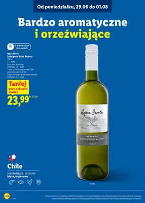 Lidl - gazetka promocyjna Karta win  do soboty 01.08 - strona 19