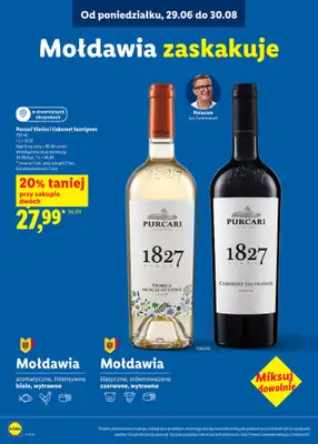 Lidl - gazetka promocyjna Karta win  do soboty 01.08 - strona 10