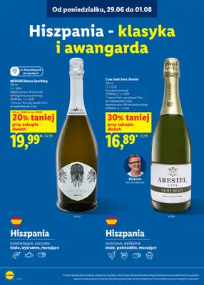 Lidl - gazetka promocyjna Karta win  do soboty 01.08 - strona 12