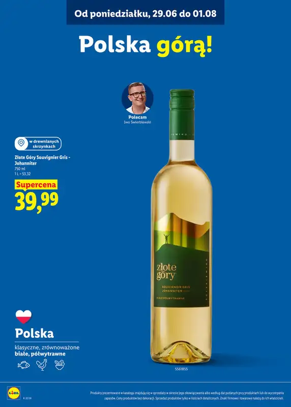 Lidl - gazetka promocyjna Karta win  do soboty 01.08 - strona 9