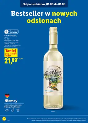 Lidl - gazetka promocyjna Karta win  do soboty 01.08 - strona 4