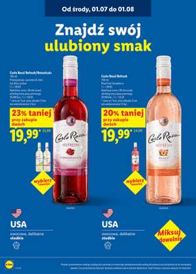 Lidl - gazetka promocyjna Karta win  do soboty 01.08 - strona 8