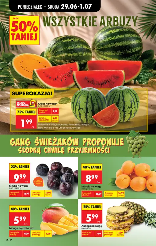 Biedronka - gazetka promocyjna Od poniedziałku od poniedziałku 29.06 do soboty 04.07 - strona 32