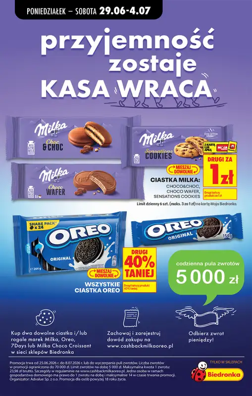 Biedronka - gazetka promocyjna Od poniedziałku od poniedziałku 29.06 do soboty 04.07 - strona 66