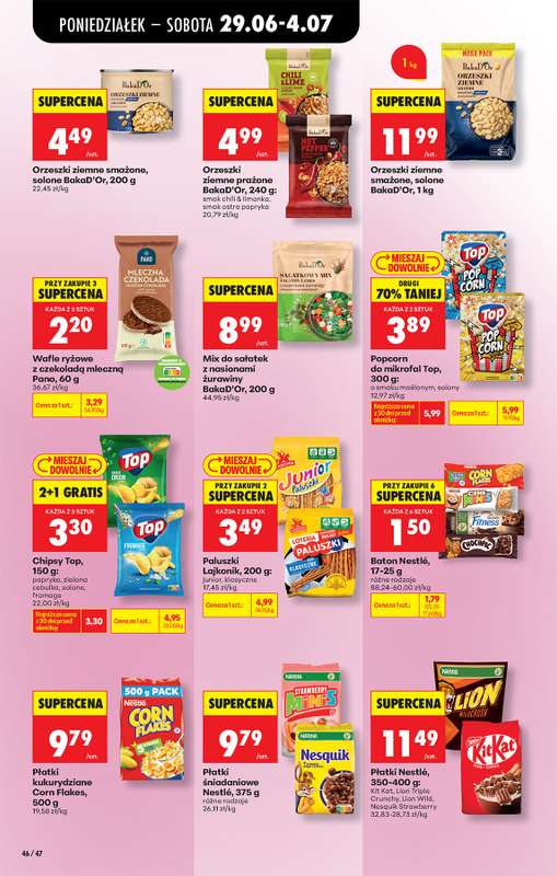 Biedronka - gazetka promocyjna Od poniedziałku od poniedziałku 29.06 do soboty 04.07 - strona 62