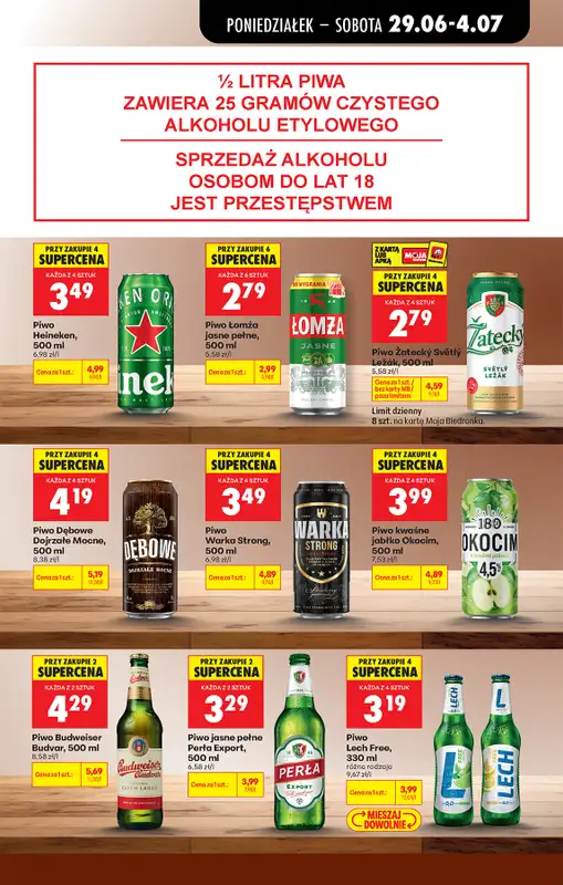 Biedronka - gazetka promocyjna Od poniedziałku od poniedziałku 29.06 do soboty 04.07 - strona 71