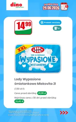 Dino - gazetka promocyjna Specjalna oferta na 29.06.2026 - promocje spoza gazetki od poniedziałku 29.06 do poniedziałku 29.06 - strona 3