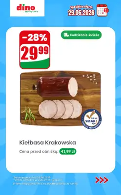 Dino - gazetka promocyjna Specjalna oferta na 29.06.2026 - promocje spoza gazetki od poniedziałku 29.06 do poniedziałku 29.06 - strona 6