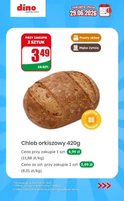 Dino - gazetka promocyjna Specjalna oferta na 29.06.2026 - promocje spoza gazetki od poniedziałku 29.06 do poniedziałku 29.06 - strona 7
