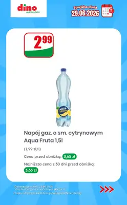 Dino - gazetka promocyjna Specjalna oferta na 29.06.2026 - promocje spoza gazetki od poniedziałku 29.06 do poniedziałku 29.06 - strona 4
