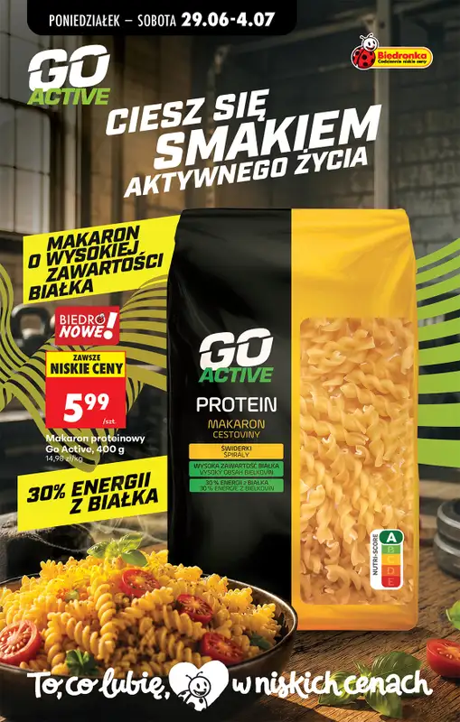 Biedronka - gazetka promocyjna Od poniedziałku, Z ladą tradycyjną od poniedziałku 29.06 do soboty 04.07 - strona 61
