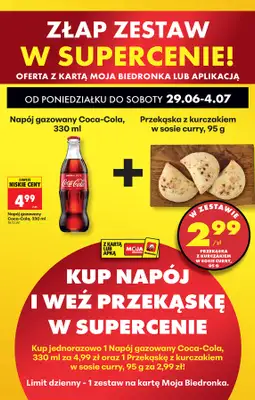 Biedronka - gazetka promocyjna Od poniedziałku, Z ladą tradycyjną od poniedziałku 29.06 do soboty 04.07 - strona 45