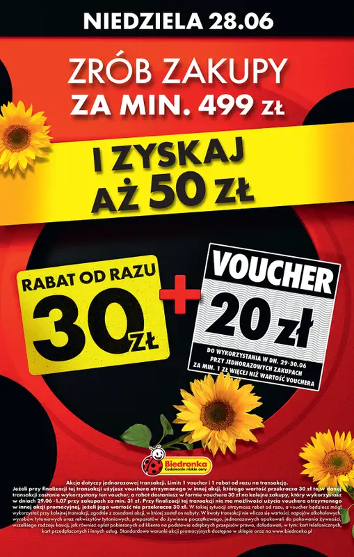 Biedronka - gazetka promocyjna Od czwartku od czwartku 25.06 do środy 01.07 - strona 4