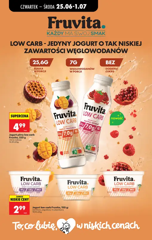 Biedronka - gazetka promocyjna Od czwartku, Z ladą tradycyjną od czwartku 25.06 do środy 01.07 - strona 61