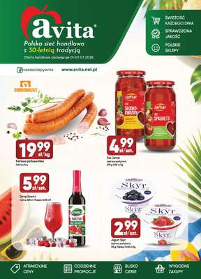 Avita - gazetka promocyjna Gazetka od środy 01.07 do wtorku 07.07