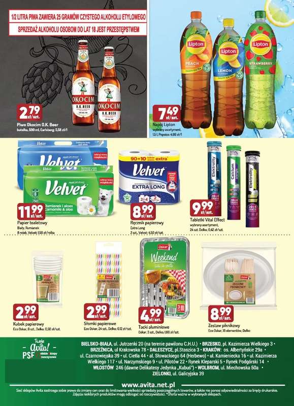 Avita - gazetka promocyjna Gazetka od środy 01.07 do wtorku 07.07 - strona 4