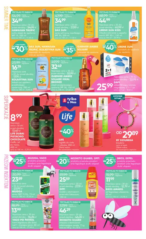 Super-Pharm - gazetka promocyjna Gazetka od poniedziałku 29.06 do środy 15.07 - strona 4