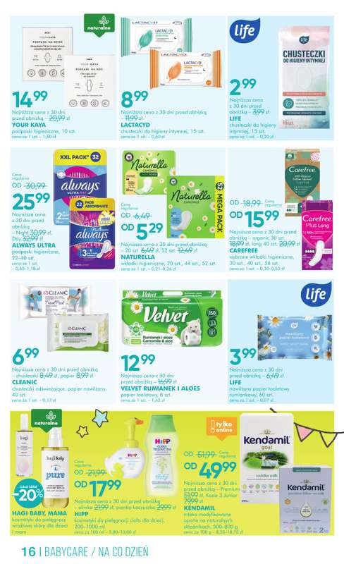 Super-Pharm - gazetka promocyjna Gazetka od poniedziałku 29.06 do środy 15.07 - strona 16