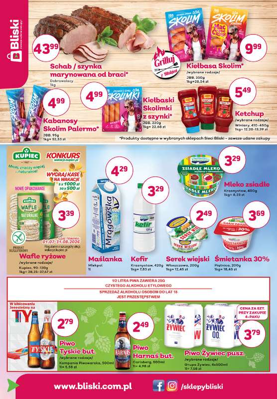 Bliski - gazetka promocyjna Gazetka od wtorku 30.06 do niedzieli 12.07 - strona 2