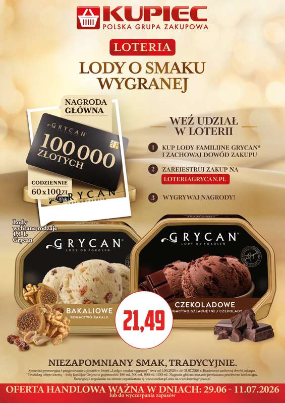 Kupiec - gazetka promocyjna Oferta plakatowa od poniedziałku 29.06 do soboty 11.07 - strona 4