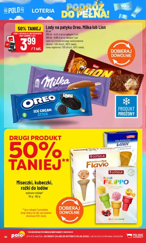 POLOmarket - gazetka promocyjna Gazetka od środy 24.06 do wtorku 30.06 - strona 46