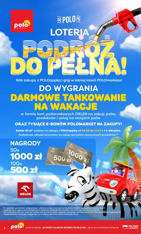 POLOmarket - gazetka promocyjna Gazetka od środy 24.06 do wtorku 30.06 - strona 2