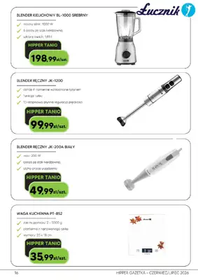 HIPPER.pl - gazetka promocyjna Gazetka od poniedziałku 29.06 do środy 01.07 - strona 16