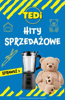 Tedi - gazetka promocyjna Hity sprzedażowe od poniedziałku 29.06 