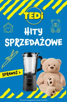 Tedi - gazetka promocyjna Hity sprzedażowe od poniedziałku 29.06 