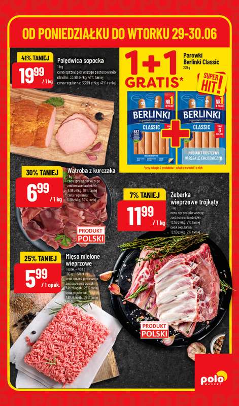 POLOmarket - gazetka promocyjna Super hity od poniedziałku 29.06 do wtorku 30.06 - strona 3