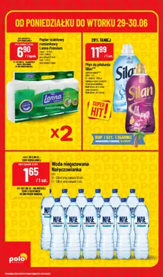POLOmarket - gazetka promocyjna Super hity od poniedziałku 29.06 do wtorku 30.06 - strona 6
