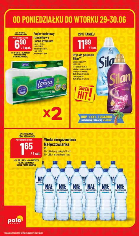POLOmarket - gazetka promocyjna Super hity od poniedziałku 29.06 do wtorku 30.06 - strona 6