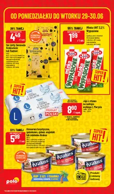 POLOmarket - gazetka promocyjna Super hity od poniedziałku 29.06 do wtorku 30.06 - strona 4