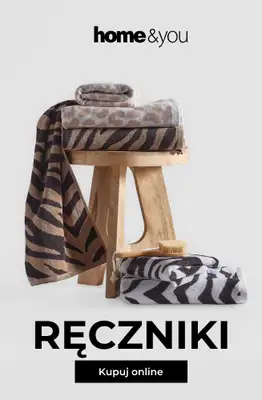 home&you - gazetka promocyjna Ręczniki od poniedziałku 29.06 do wtorku 07.07