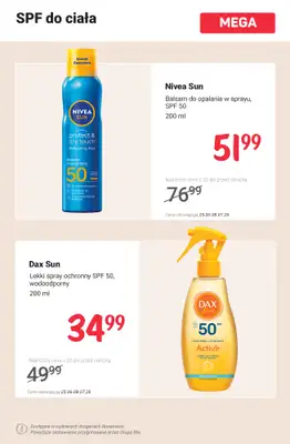 Rossmann - gazetka promocyjna MEGA promocje na pielęgnację! od poniedziałku 29.06 do środy 01.07 - strona 9