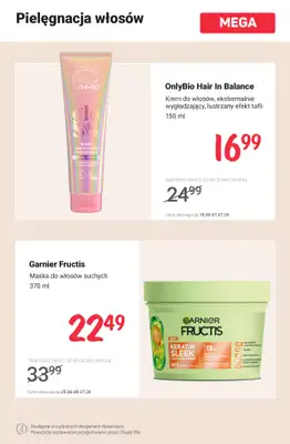 Rossmann - gazetka promocyjna MEGA promocje na pielęgnację! od poniedziałku 29.06 do środy 01.07 - strona 10