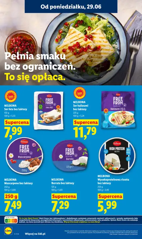 Lidl - gazetka promocyjna Oferta od poniedziałku od poniedziałku 29.06 do środy 01.07 - strona 56