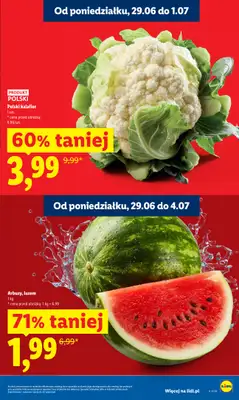 Lidl - gazetka promocyjna Oferta od poniedziałku od poniedziałku 29.06 do środy 01.07 - strona 9