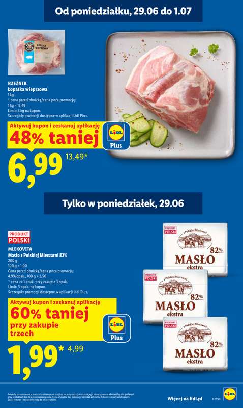 Lidl - gazetka promocyjna Oferta od poniedziałku od poniedziałku 29.06 do środy 01.07 - strona 3