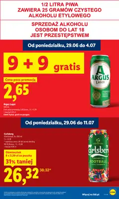 Lidl - gazetka promocyjna Oferta od poniedziałku od poniedziałku 29.06 do środy 01.07 - strona 17