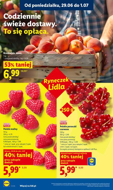 Lidl - gazetka promocyjna Oferta od poniedziałku od poniedziałku 29.06 do środy 01.07 - strona 30