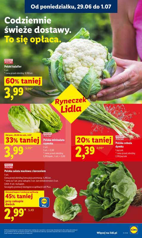 Lidl - gazetka promocyjna Oferta od poniedziałku od poniedziałku 29.06 do środy 01.07 - strona 31