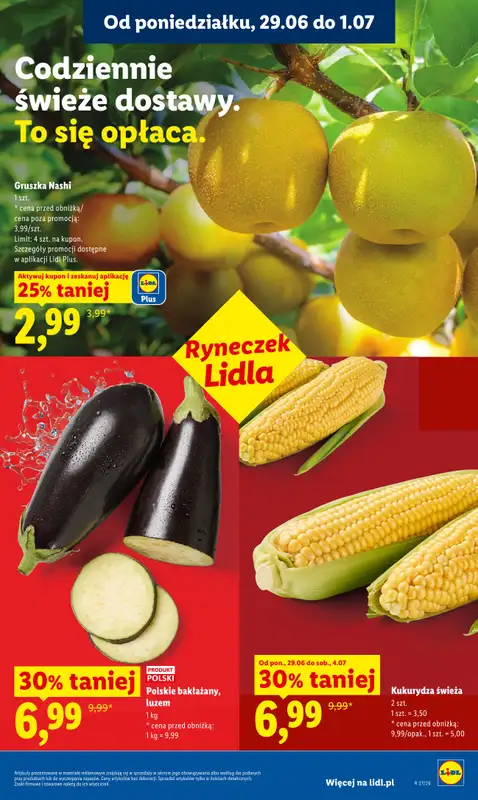 Lidl - gazetka promocyjna Oferta od poniedziałku od poniedziałku 29.06 do środy 01.07 - strona 33