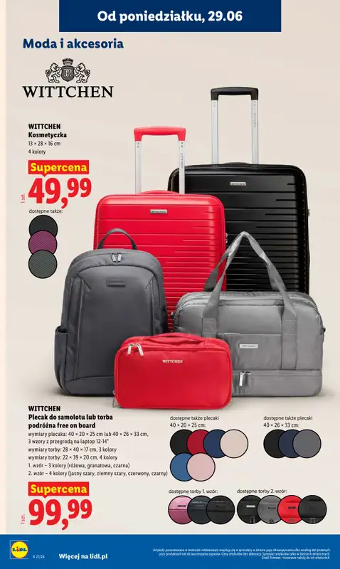 Lidl - gazetka promocyjna Oferta od poniedziałku od poniedziałku 29.06 do środy 01.07 - strona 26
